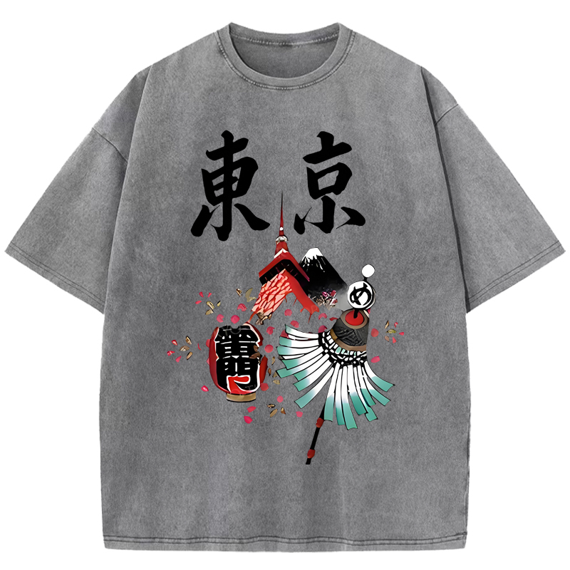 Tokyo Tourism Washed T-Shirt