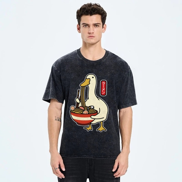 Ramen Lover Goose Washed T-Shirt