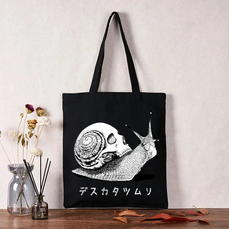  Death Snail Manga Tote Bag