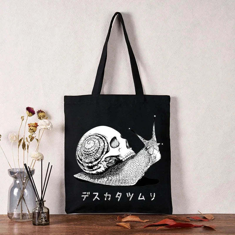  Death Snail Manga Tote Bag