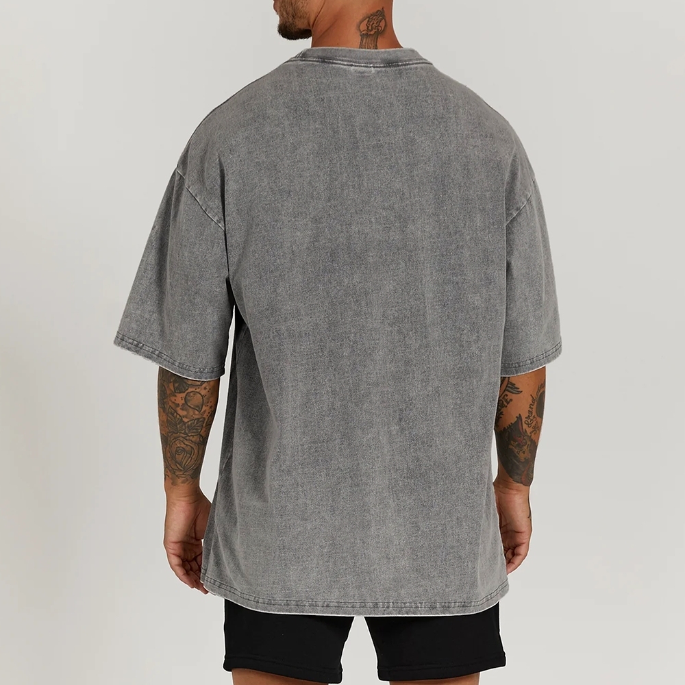 Fish With Feet Washed Vintage Short Sleeves T-Shirt