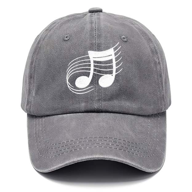 Musical Notes Headwear Classic Cap