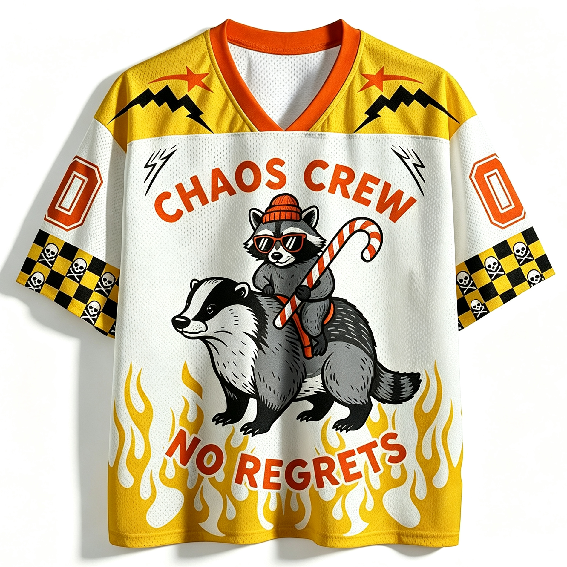 Rebel Crew No Second Thoughts Jersey Shirts
