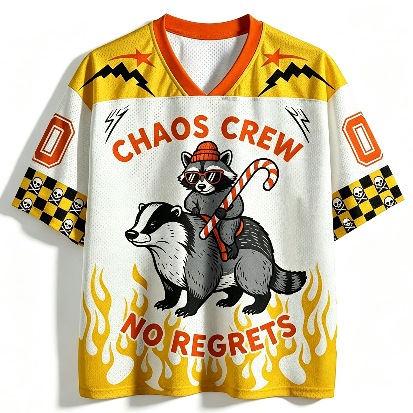 Rebel Crew No Second Thoughts Jersey Shirts