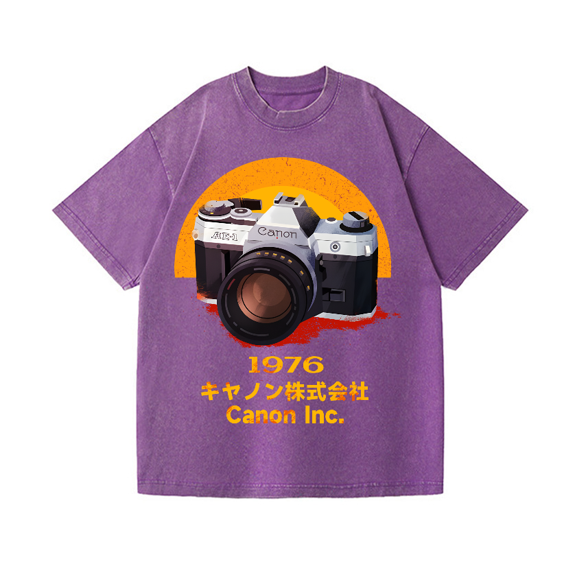 Canon Vintage Wash Japanese Design T-Shirt