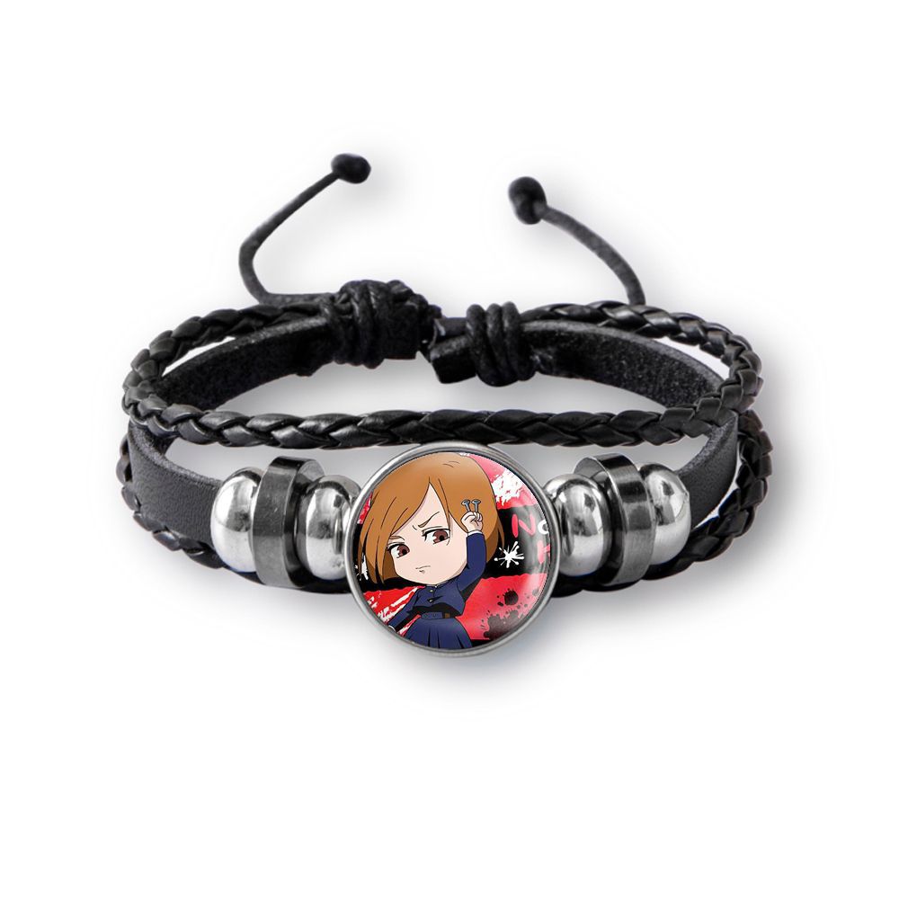 Jujutsu Kaisen Jujutsu Kaisen Time Gemstone Multi-Layer Braided Bracelet Adjustable Bracelet