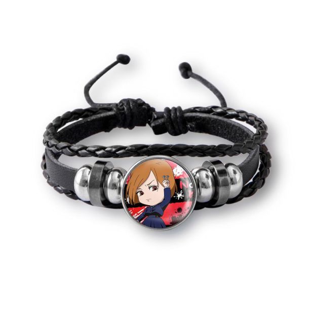 Jujutsu Kaisen Jujutsu Kaisen Time Gemstone Multi-Layer Braided Bracelet Adjustable Bracelet