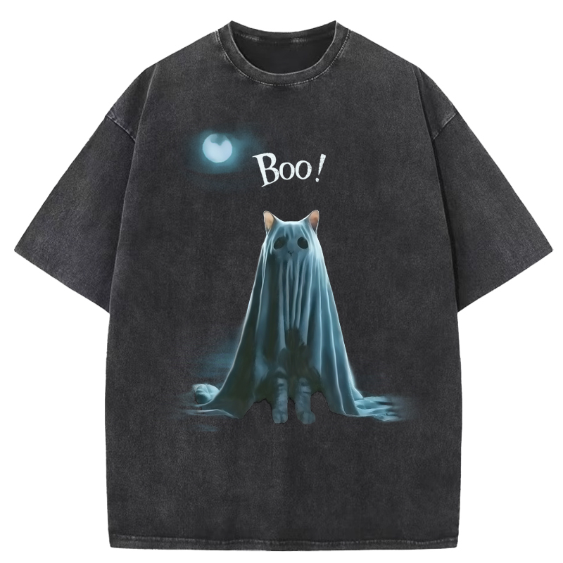 Goast Cat Washed T-Shirt