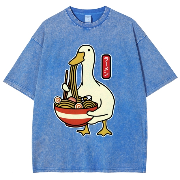Ramen Lover Goose Washed T-Shirt