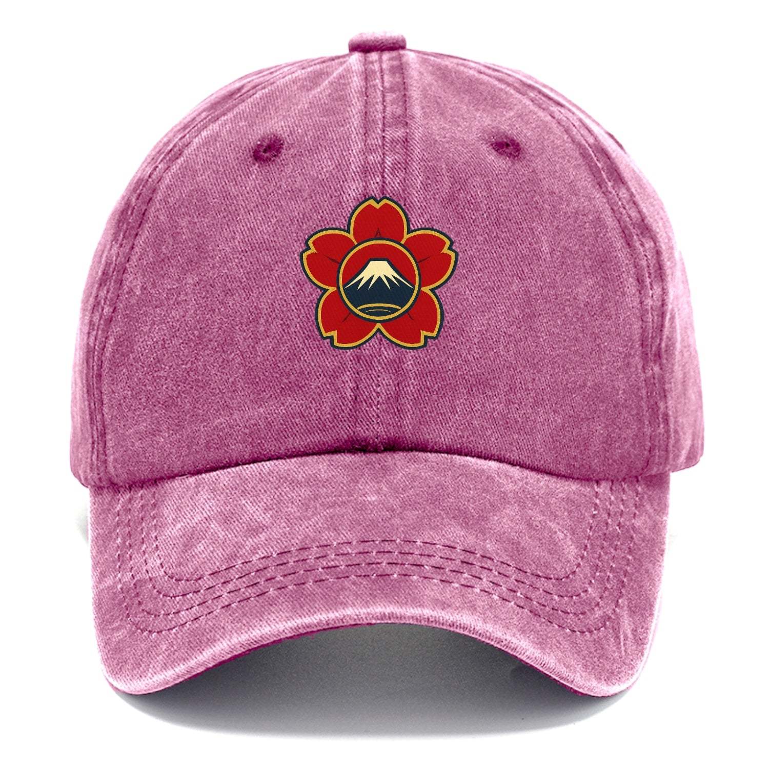 Japanese Cherry Blossom Washed Cap