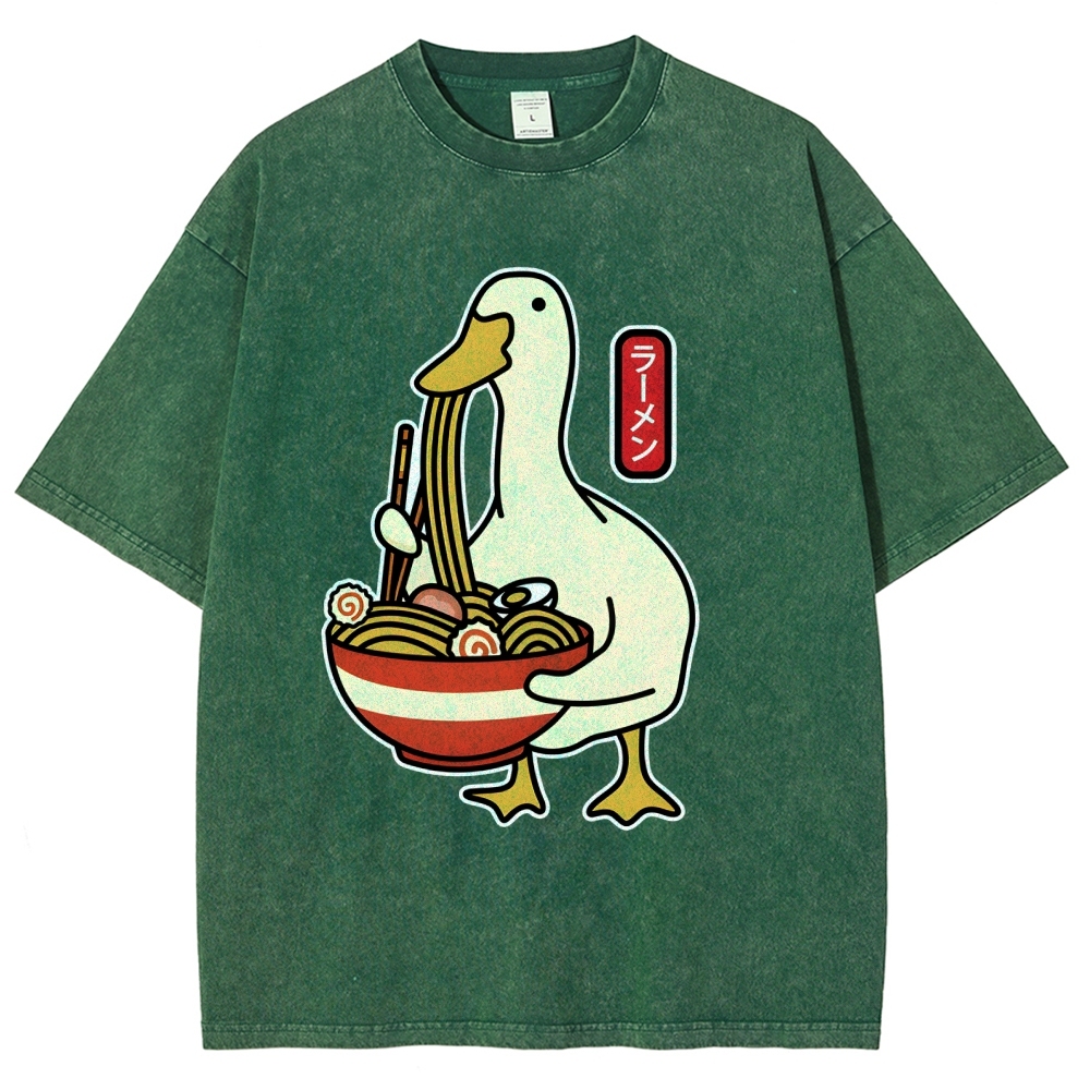 Ramen Lover Goose Washed T-Shirt