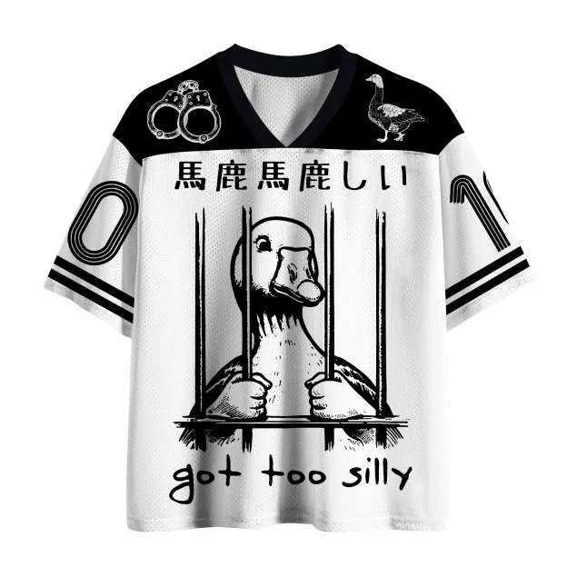Sentenced to Silly Goose Printed Jersey Shirts