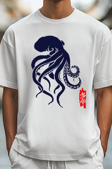 Octopus Japanese Style Classic Tee
