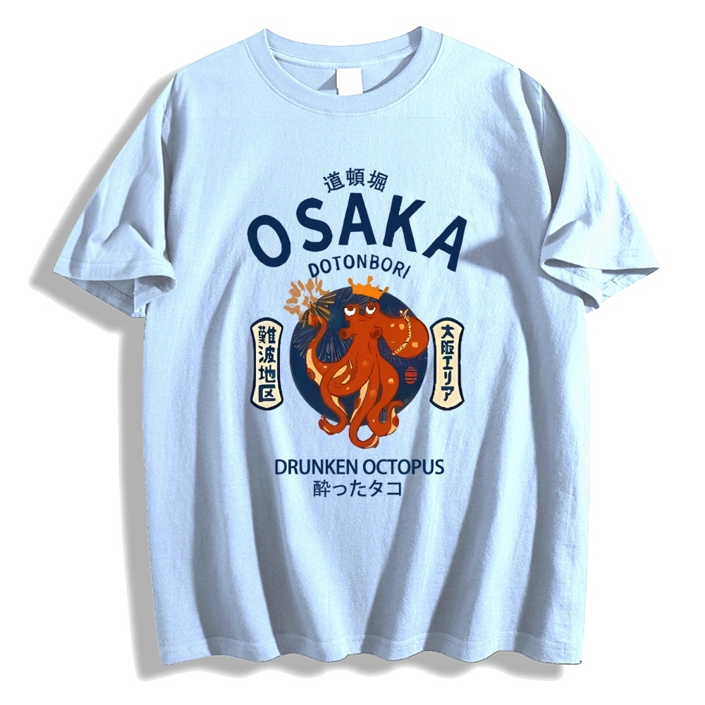 Osaka Drunken Octopus Japanese Style Classic Tee