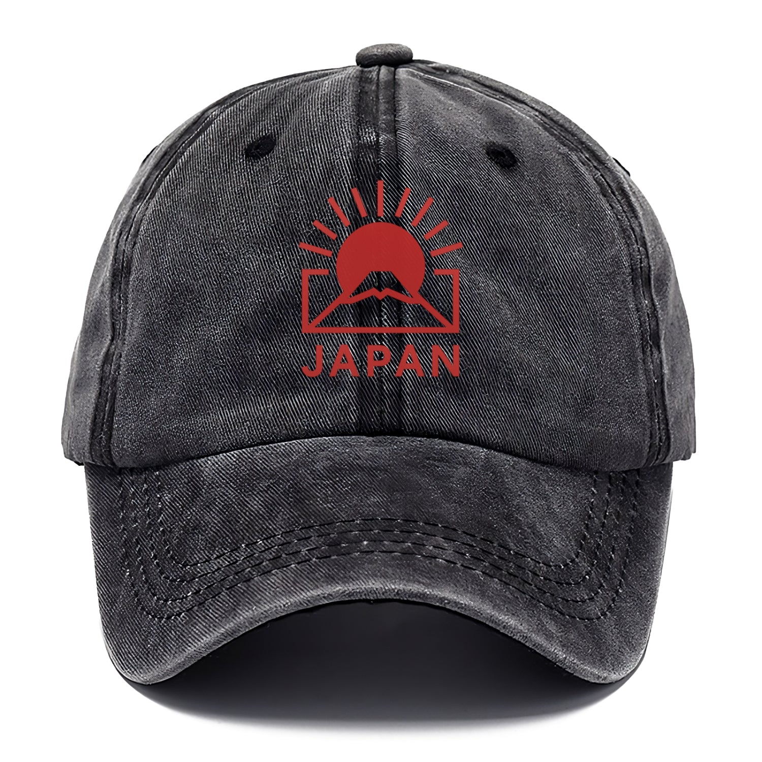 Rising Sun Logo Washed Cap