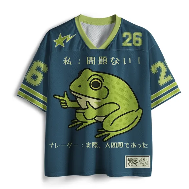 Stupid Frog Meme Printed Jersey Shirts