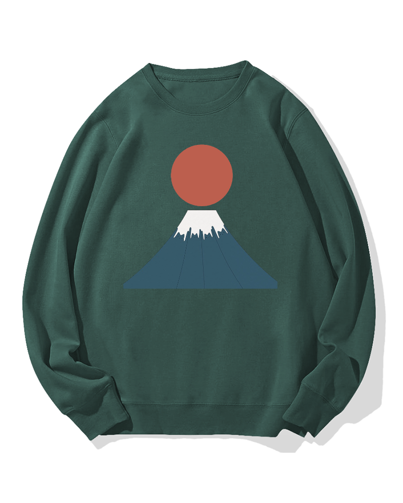 Fujisan Cotton Sweatshirt