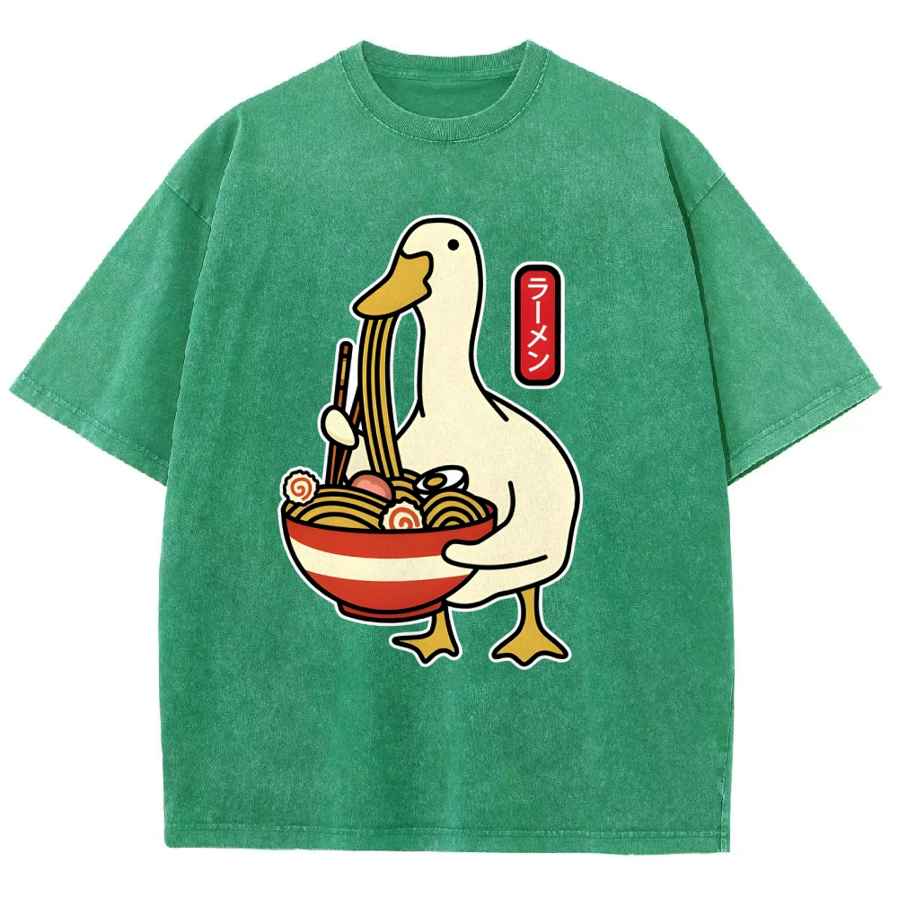 Ramen Lover Goose Washed T-Shirt