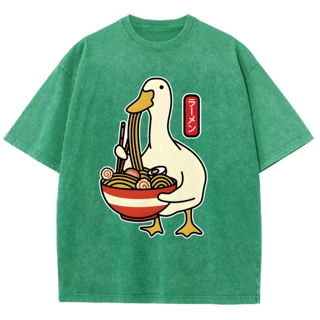 Ramen Lover Goose Washed T-Shirt