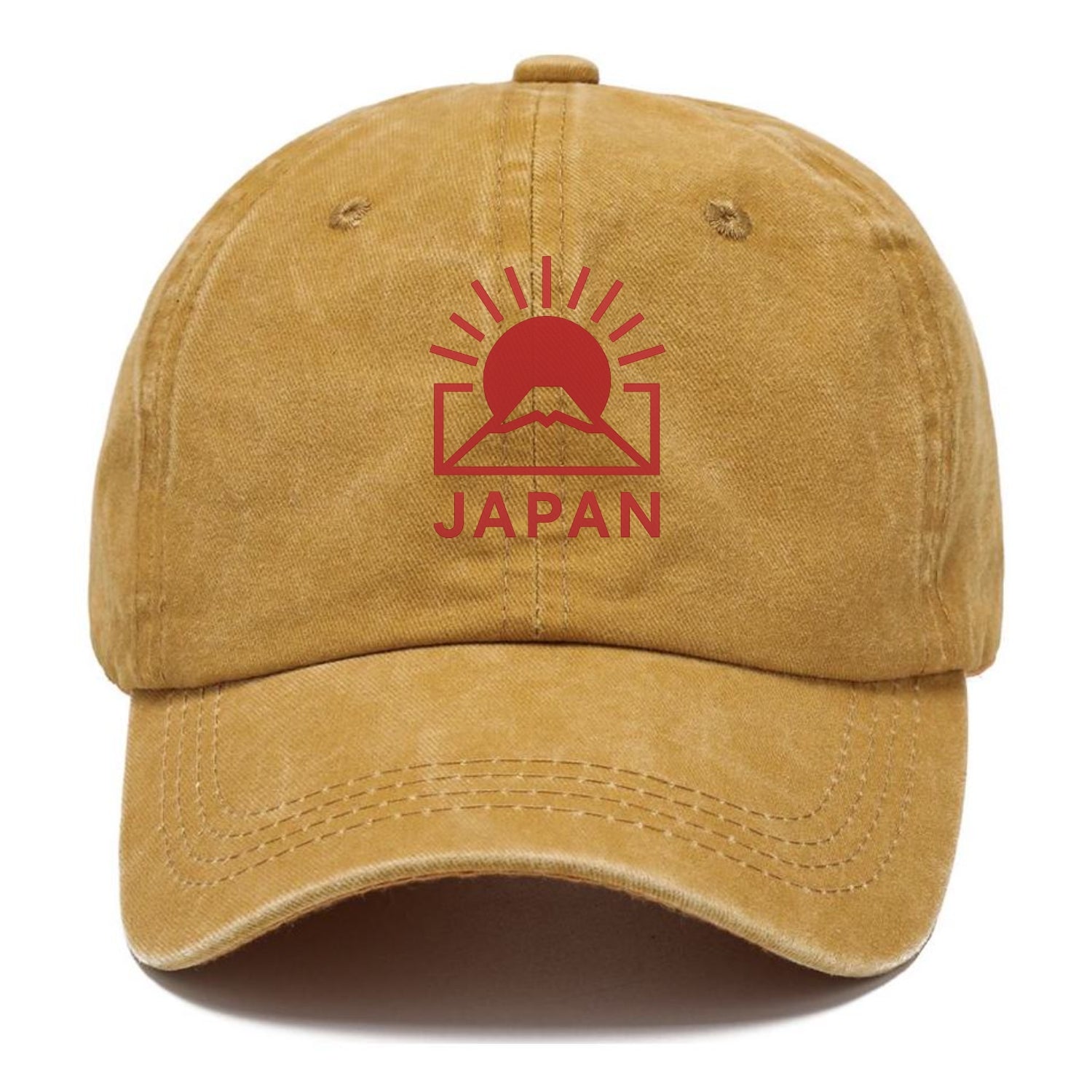 Rising Sun Logo Washed Cap