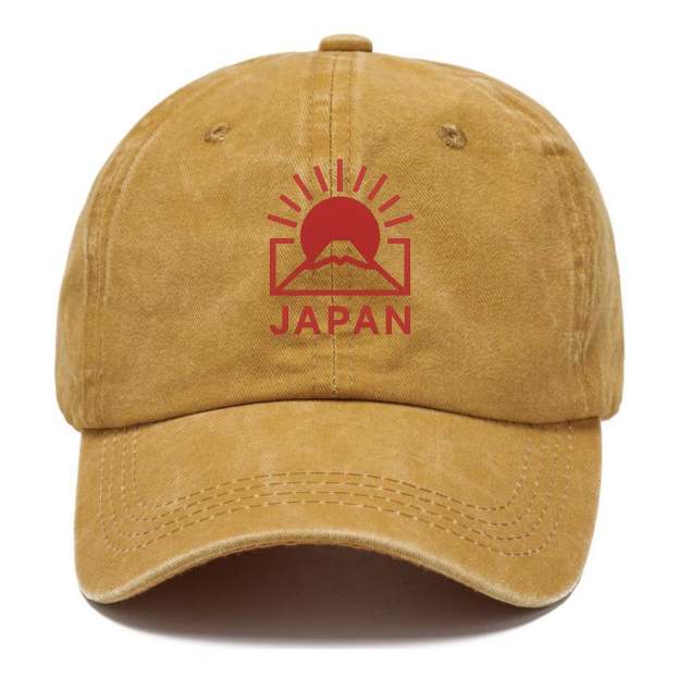 Rising Sun Logo Washed Cap