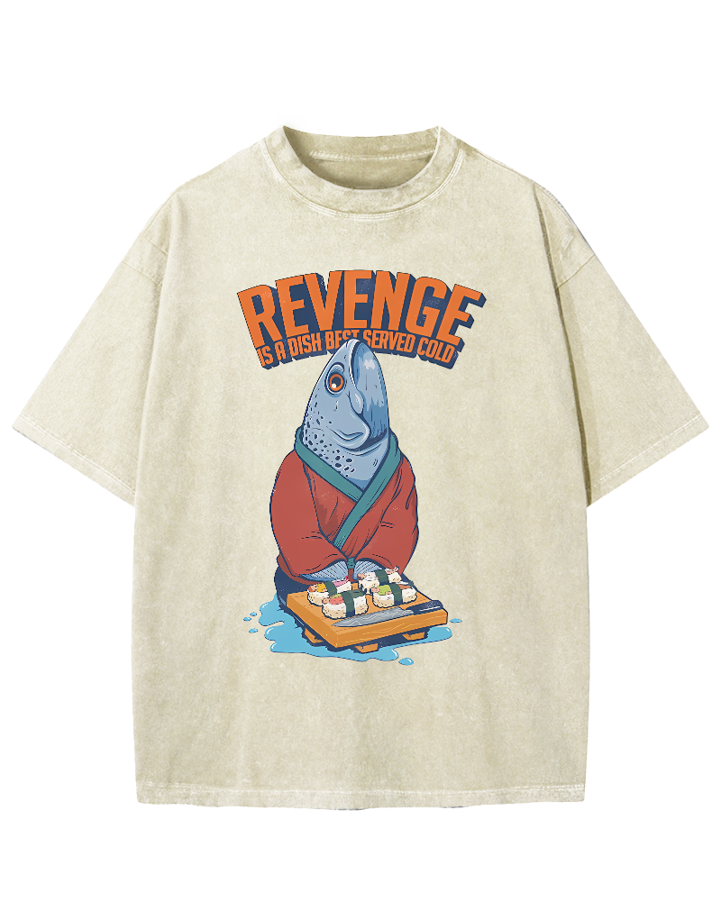 Revenge Vintage Washed T-shirt