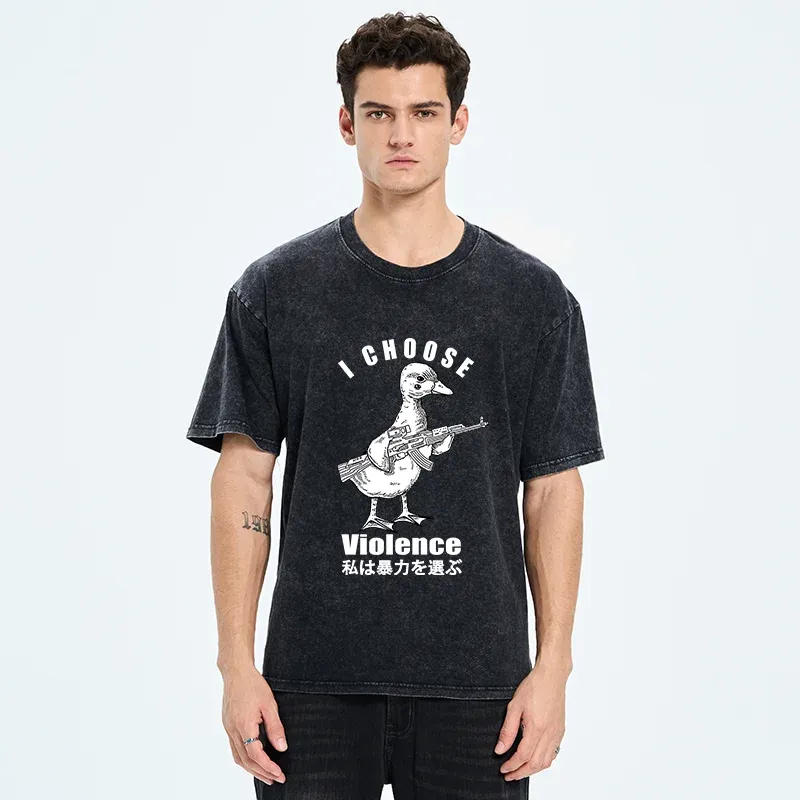 I Choose Violence Washed T-Shirt
