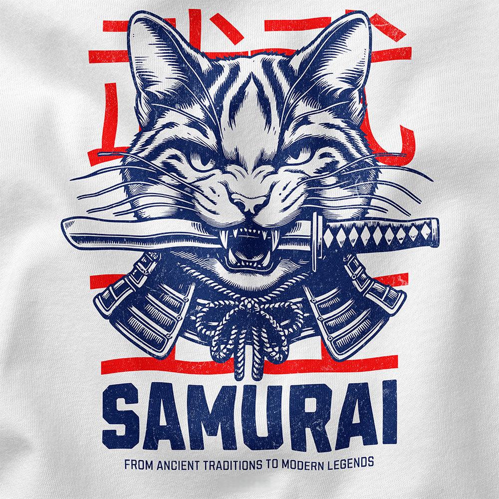  Samurai Cat Classic T-Shirt