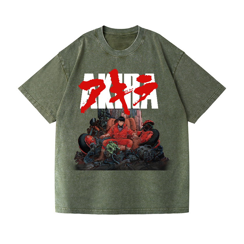 Akira Vintage Wash Japanese Design T-Shirt