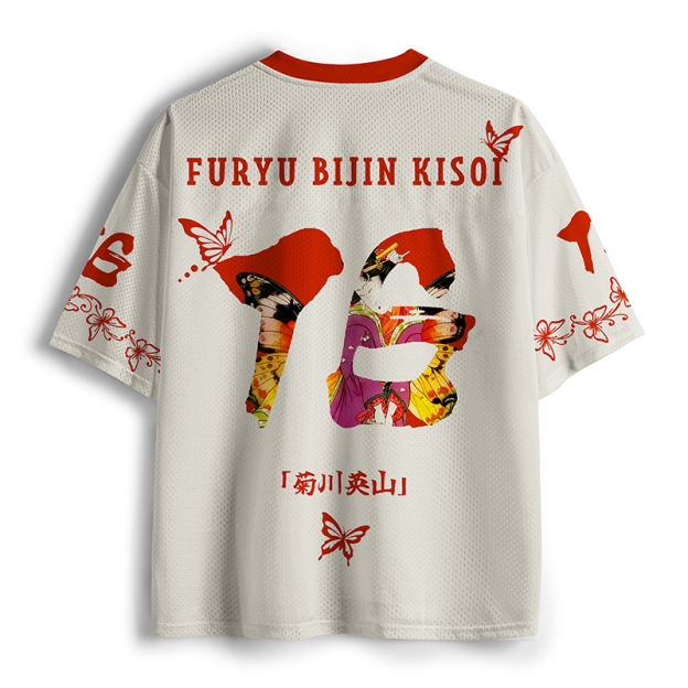 Furyu Bijin Butterfly Jersey Shirts