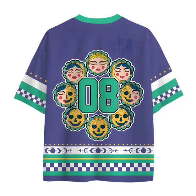 Luna Skulls Cycle 08 Mesh Jersey