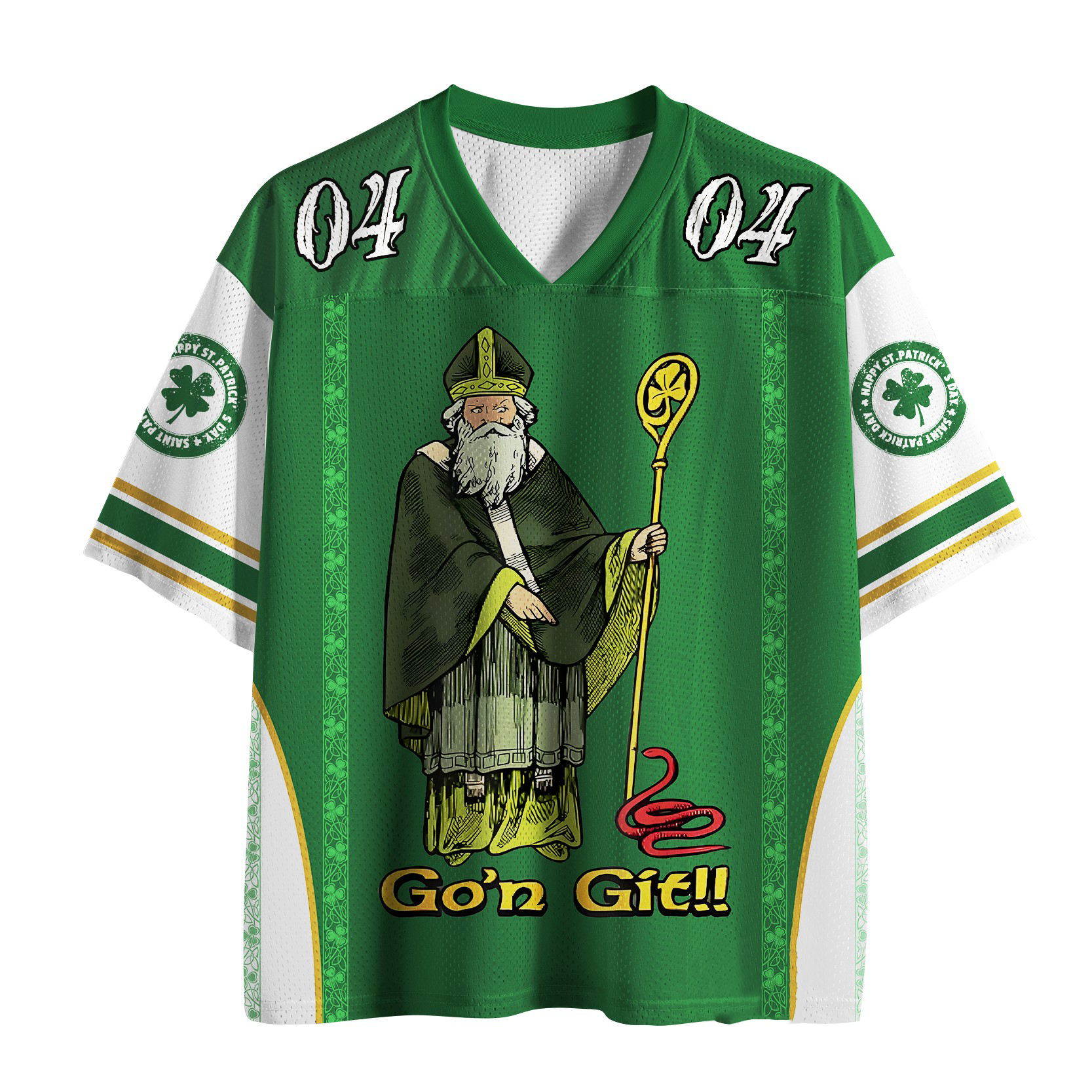 Saint's Go’n Git Printed Jersey Shirts