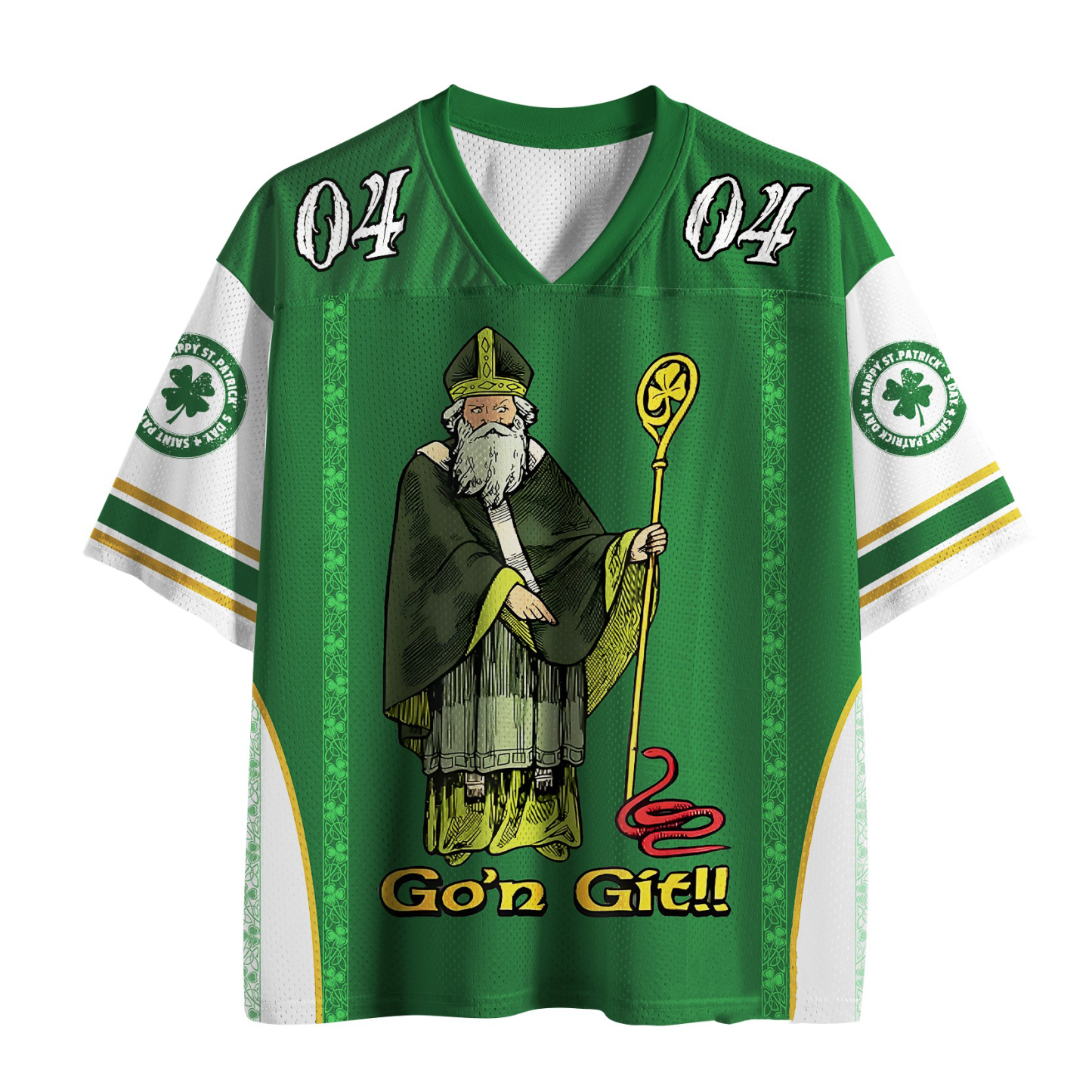 Saint's Go’n Git Printed Jersey Shirts