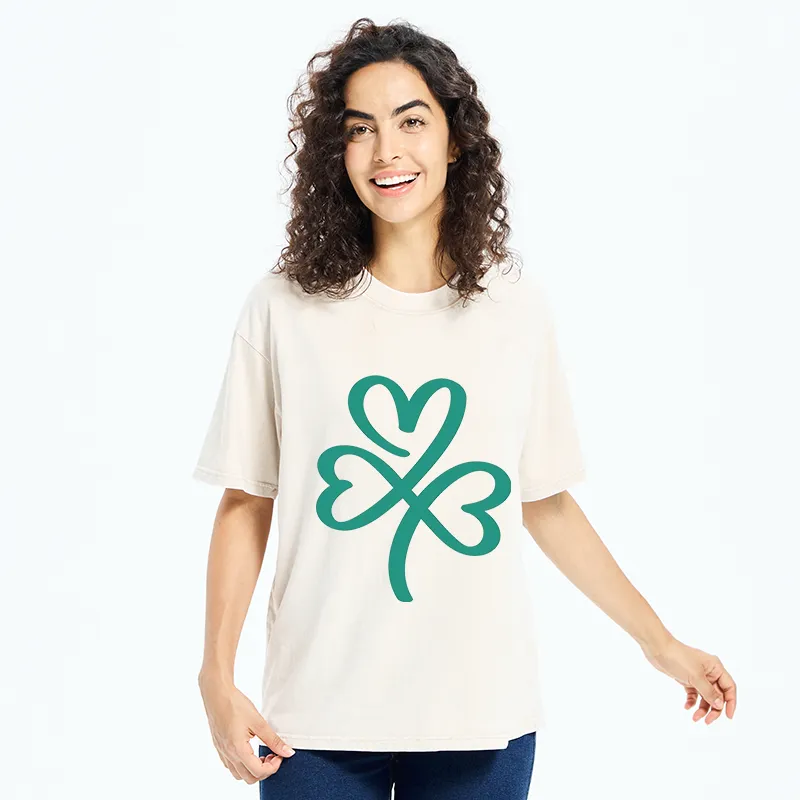 Unisex St. Patrick's Day Minimalist Washed T-Shirt