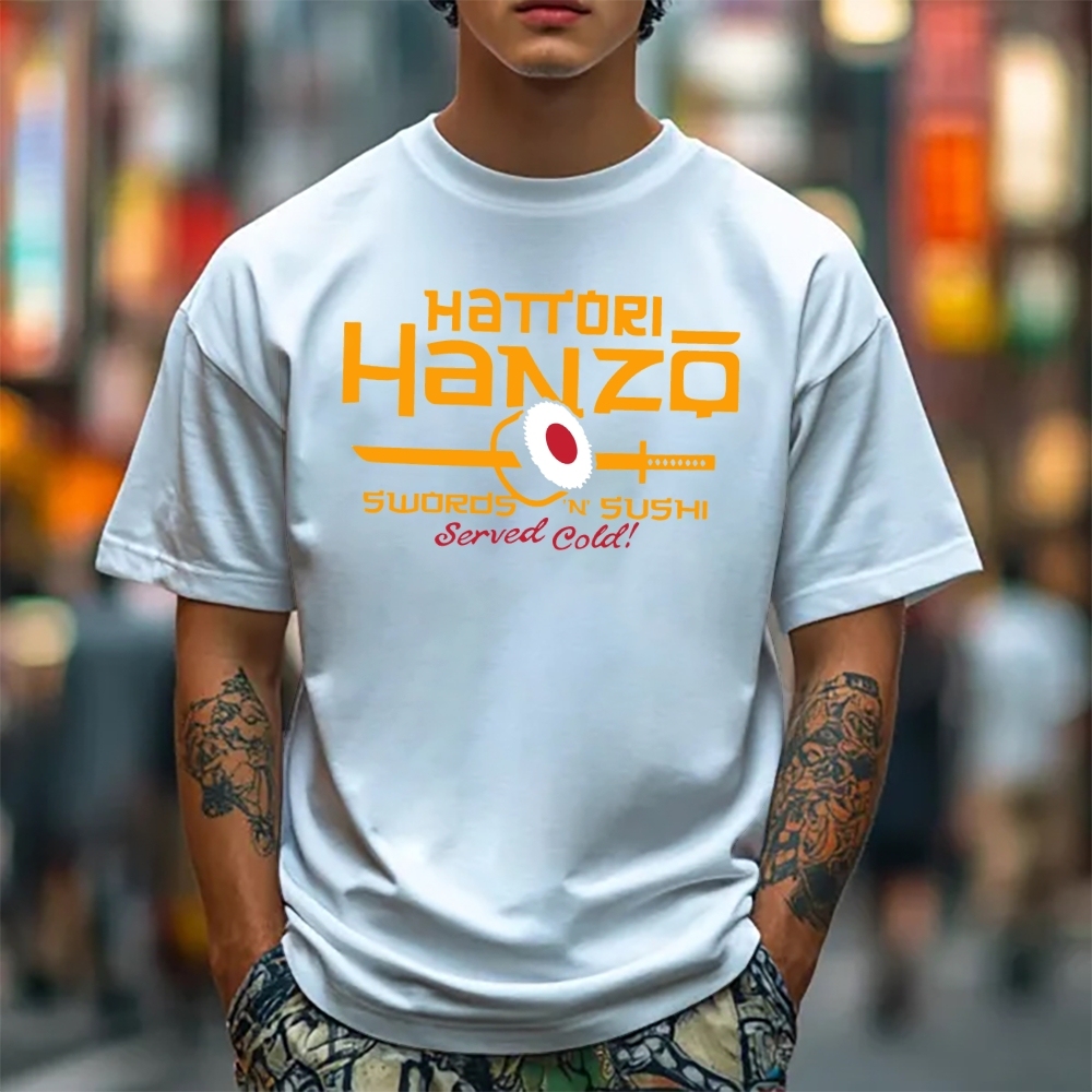 Okinawa Hattori Hanzo Sushi Japanese Style Classic Tee