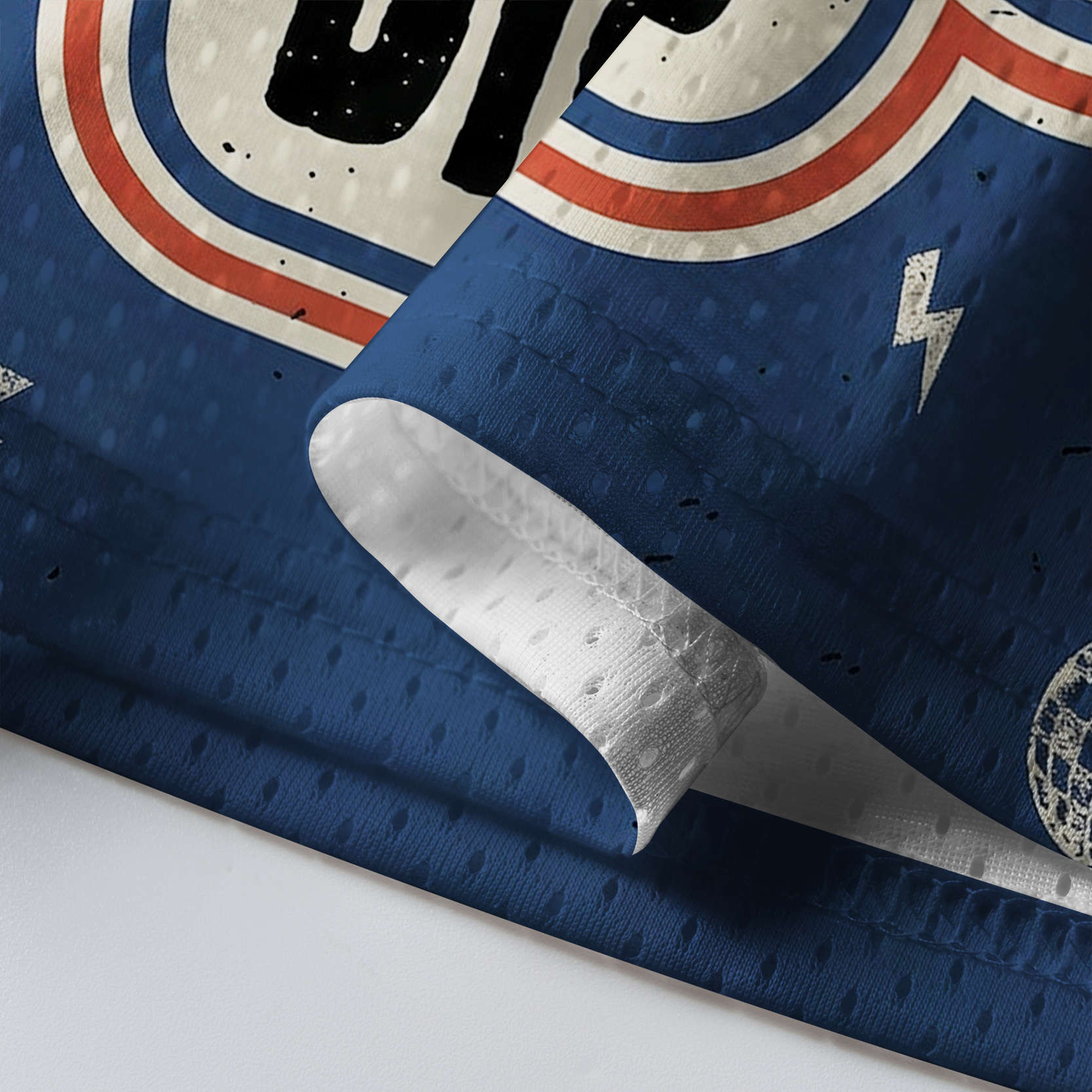 "Much Panic"Retro Jersey Shirts