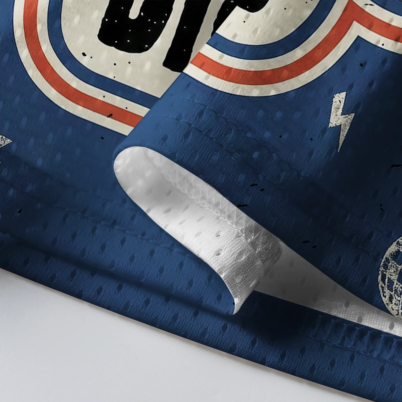 "Much Panic"Retro Jersey Shirts