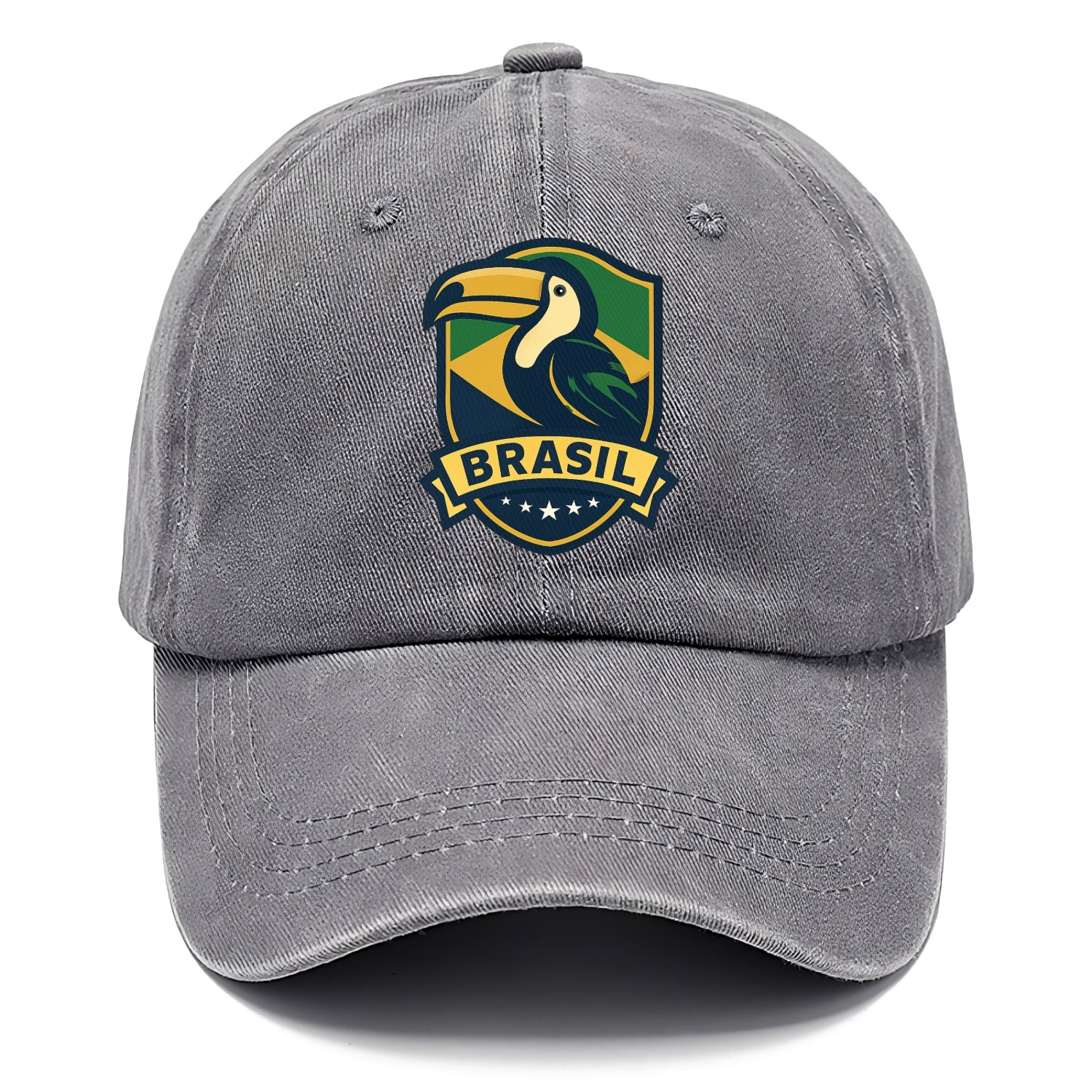 Brazilian Toucan Heritage Logo Washed Cap