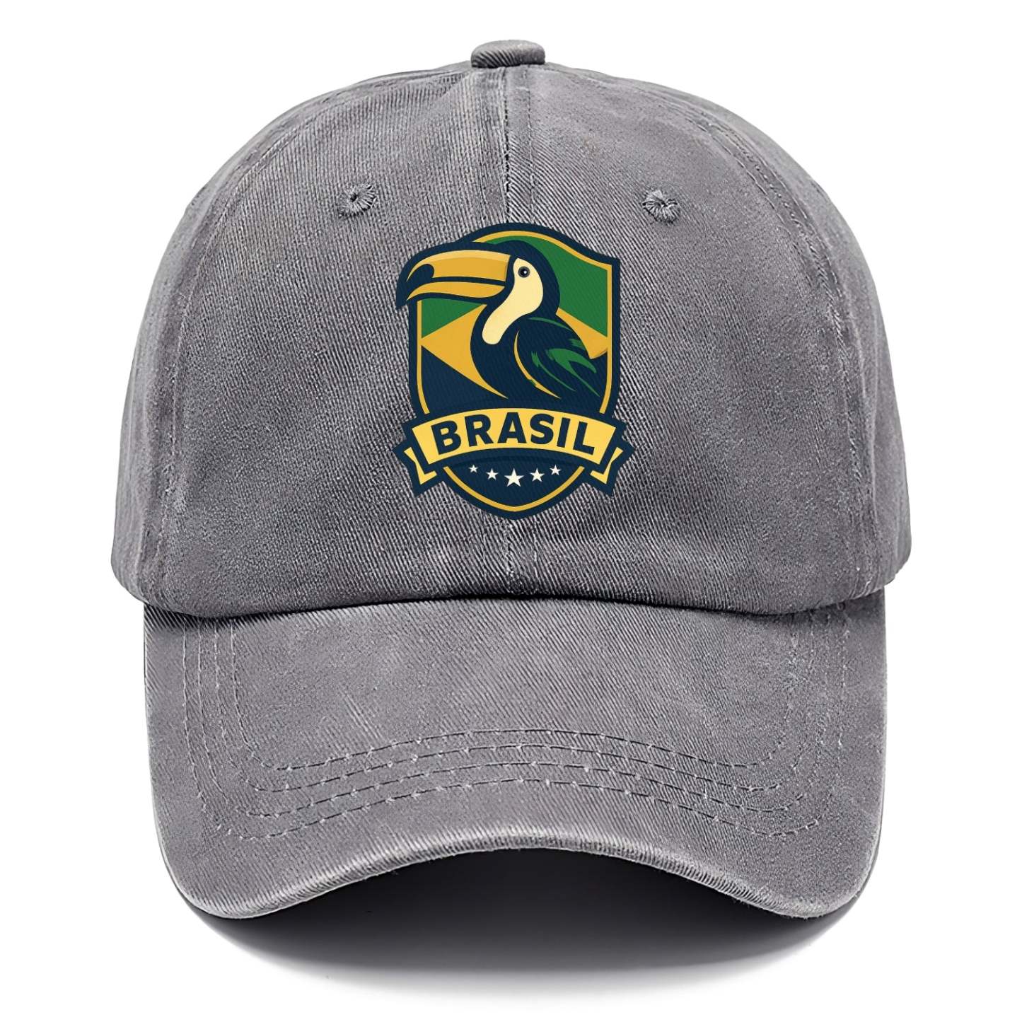 Brazilian Toucan Heritage Logo Washed Cap