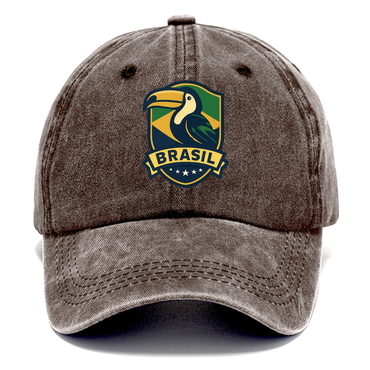 Brazilian Toucan Heritage Logo Washed Cap