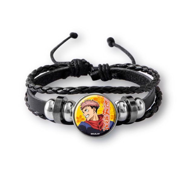 Jujutsu Kaisen Jujutsu Kaisen Time Gemstone Multi-Layer Braided Bracelet Adjustable Bracelet