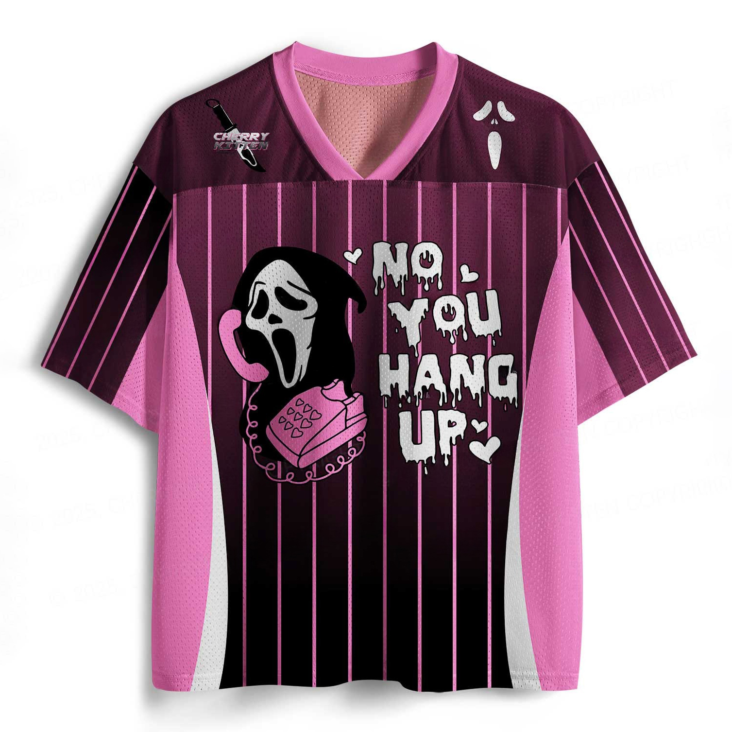 Custom Halloween No You Hang Up Y2K Sport Jersey Shirts
