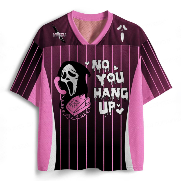 Custom Halloween No You Hang Up Y2K Sport Jersey Shirts