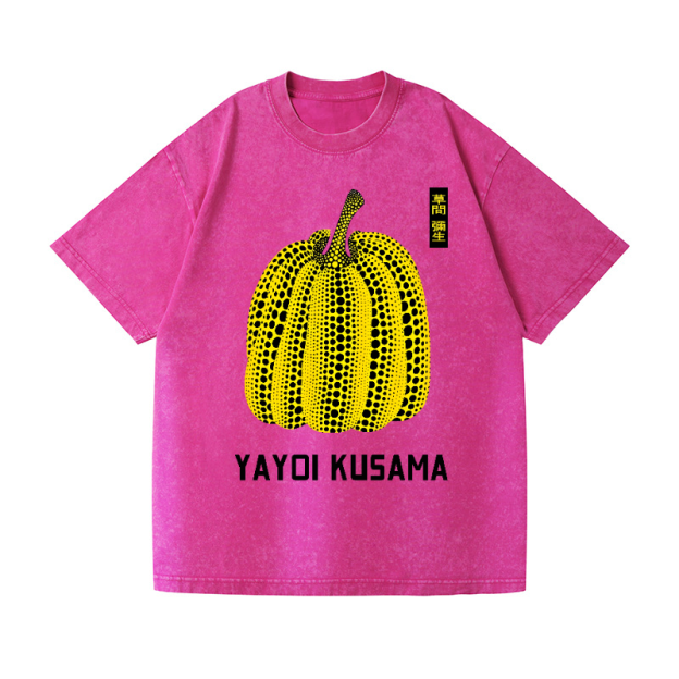 Yayoi Kusama  Vintage Wash Japanese Design T-Shirt