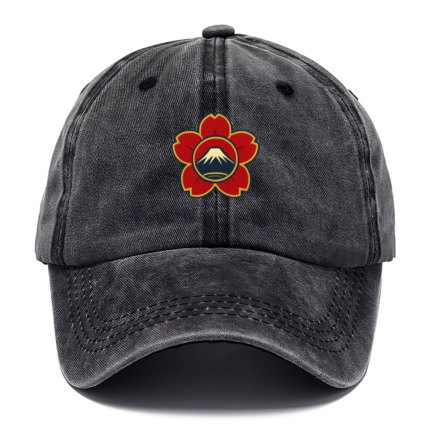 Japanese Cherry Blossom Washed Cap
