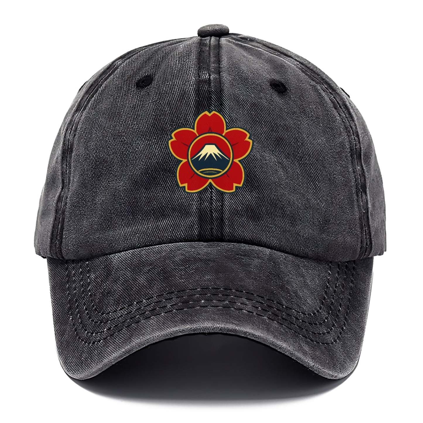 Japanese Cherry Blossom Washed Cap