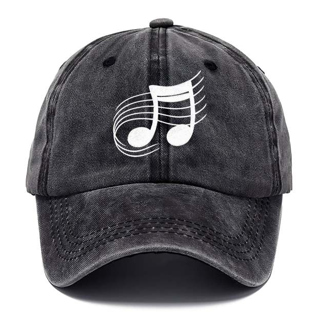 Musical Notes Headwear Classic Cap