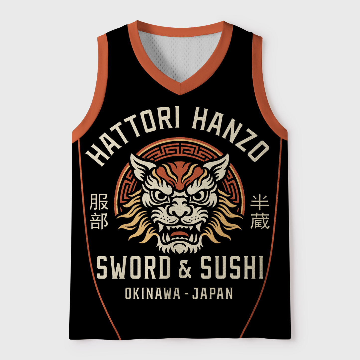 Shadow Shogun Printed Jersey Tank