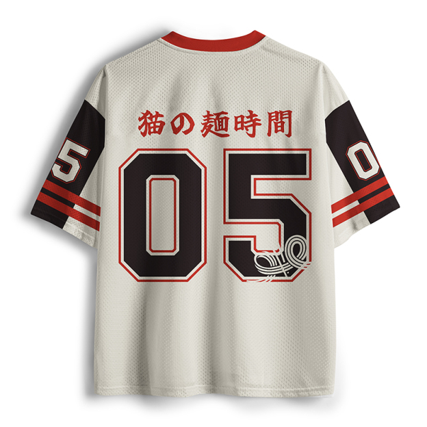 Ramen Cat Jersey Shirts