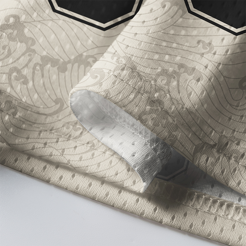 Japanese Tsukiji Market Printed Jersey Shirts